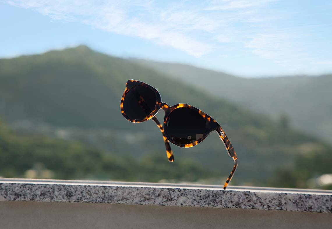 Óculos de Sol Evoke Kosmopolite Ds2 G22 Blond Turtle/ G15 Green - Oculos Shop