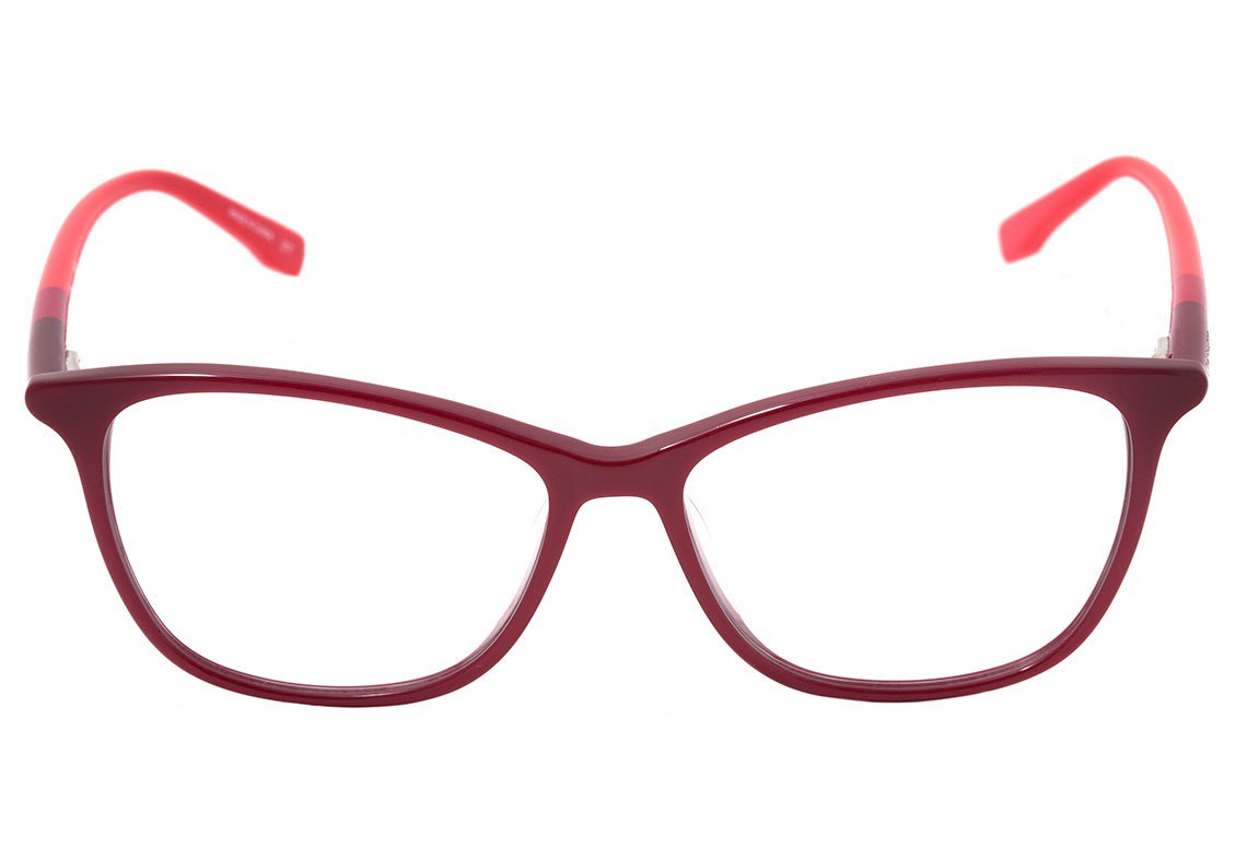 Óculos de Grau Lacoste L 2751 615 Vinho E Vermelho Brilho - 53 mm