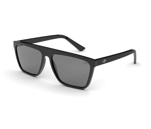 Mormaii M0097 Preto Brilho e Fosco / Cinza Unico - Lente 5,5 cm