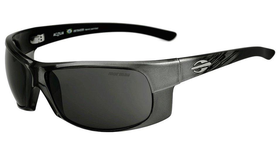 Mormaii Acqua Preto e Prata / Preto - Lente 6,5 cm