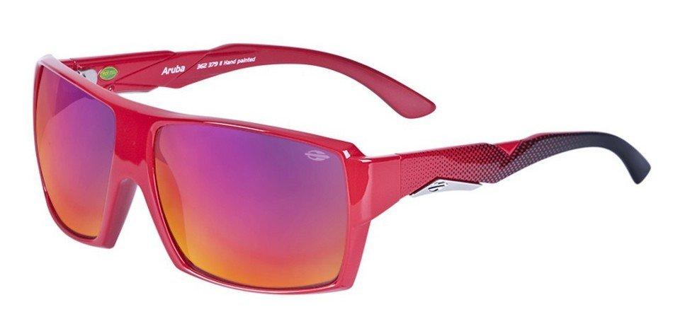 Óculos de Sol Mormaii Aruba Vermelho E Preto/ Vermelho
