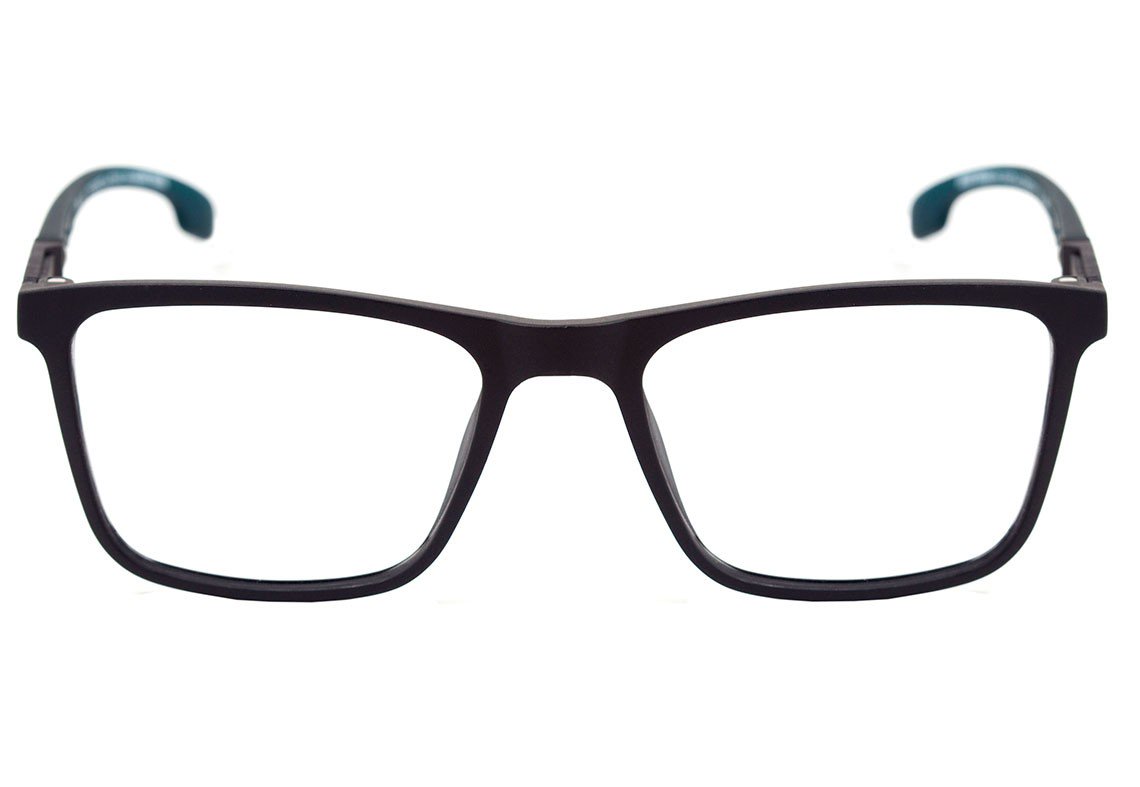 Mormaii Asana Preto e Verde Fosco - Lente 5,2 cm - Grau