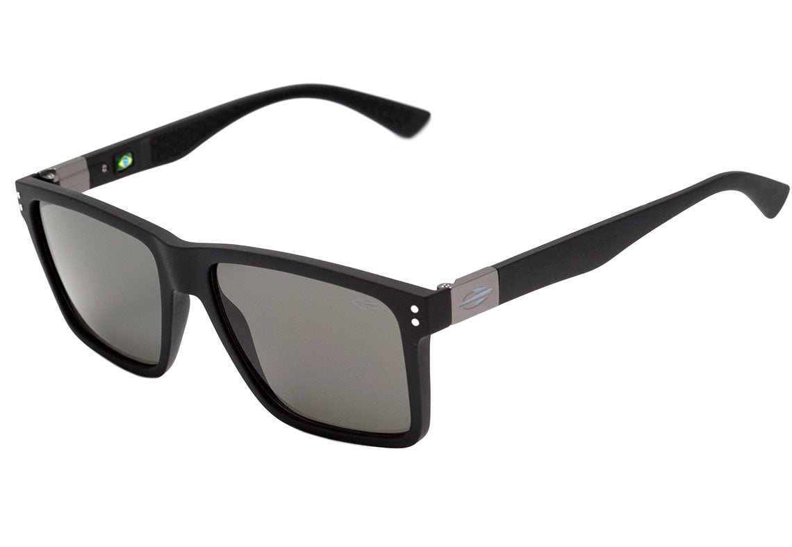 Mormaii Cairo Preto Fosco / Verde G15 Unico - Lente 5,5 cm - Sol