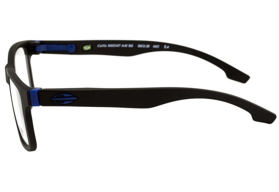 Mormaii Califa Flexxxa Preto e Azul Fosco - Lente 5,6 cm - Grau
