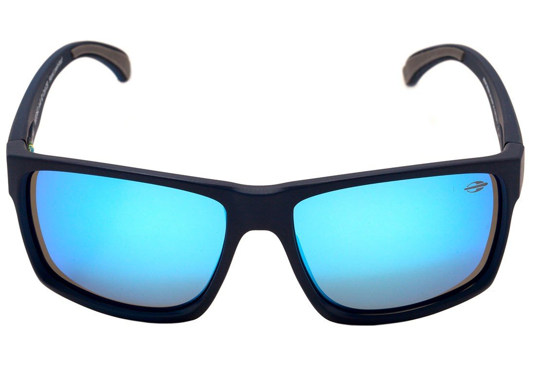 Mormaii Carmel NXT Infantil Azul Fosco / Azul Espelhado Polarizado - 53 mm - Sol