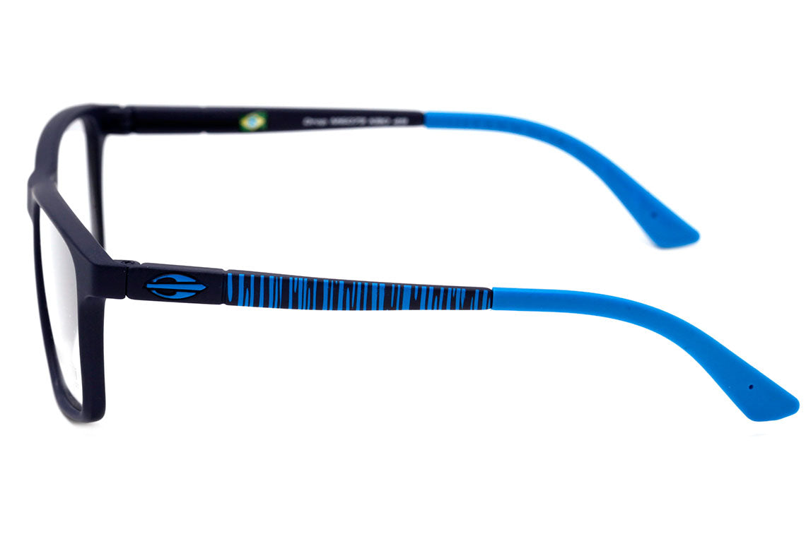 Mormaii Drop NXT Infantil Azul Fosco - Lente 4,9 cm - Grau