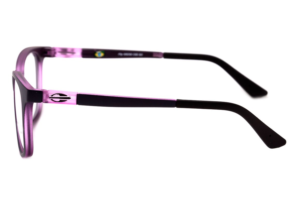 Mormaii Flip NXT Infantil Roxo Fosco - Lente 5,0 cm - Grau