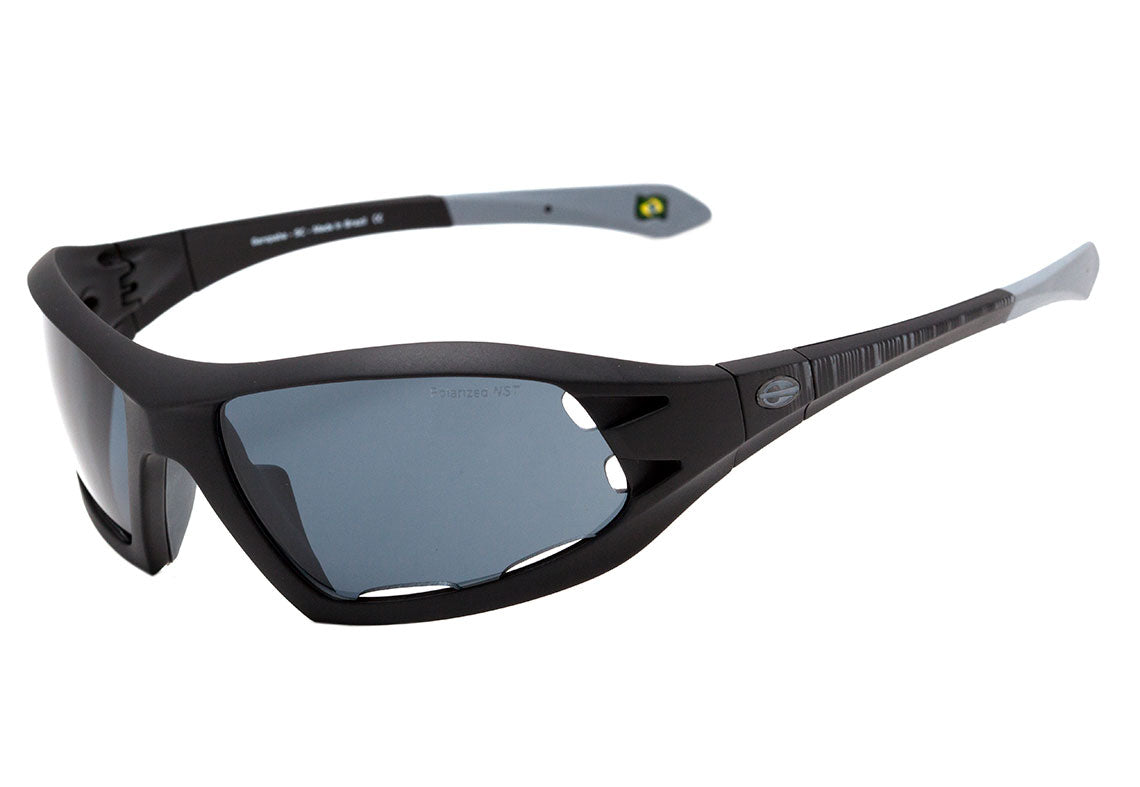 Mormaii Floater Preto E Cinza Fosco/ Cinza Polarizado Unico - Sol