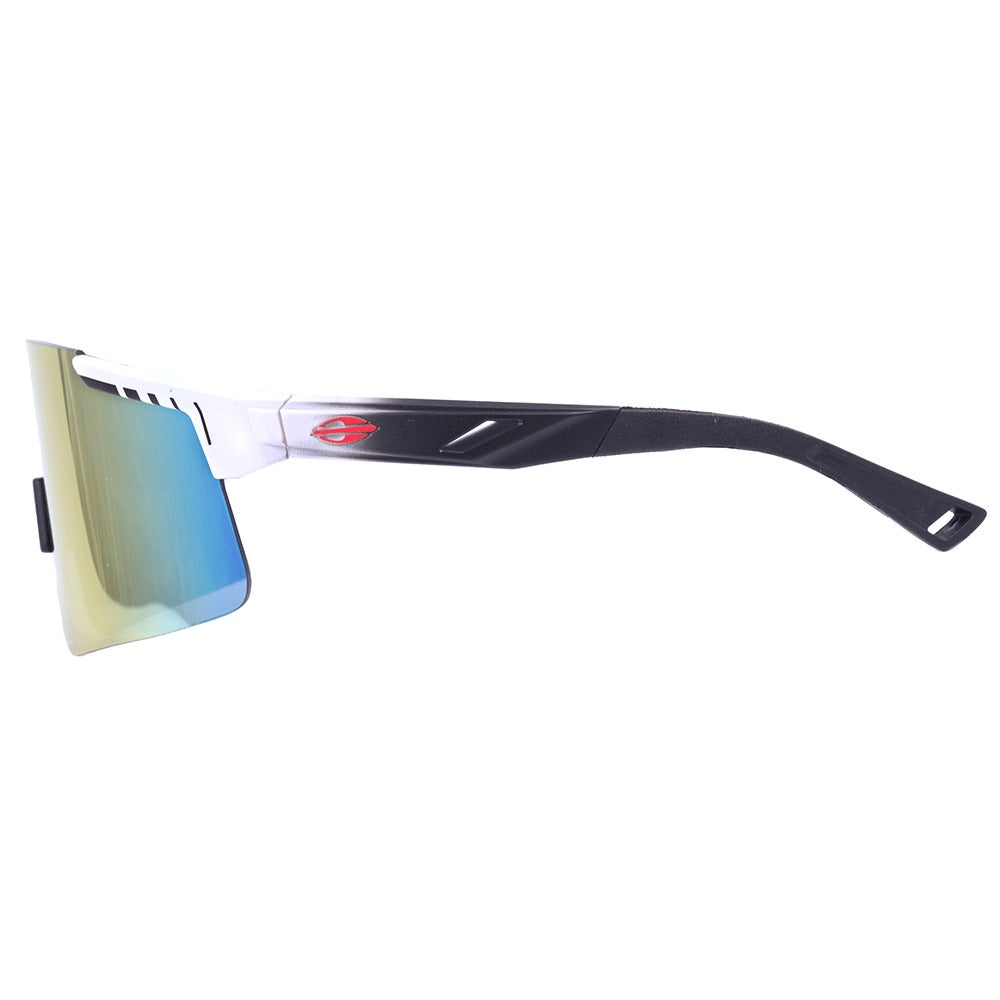 Mormaii Grand Tour 2 Branco e Preto Fosco/ Vermelho Espelhado - Lente 15,5 cm - Sol