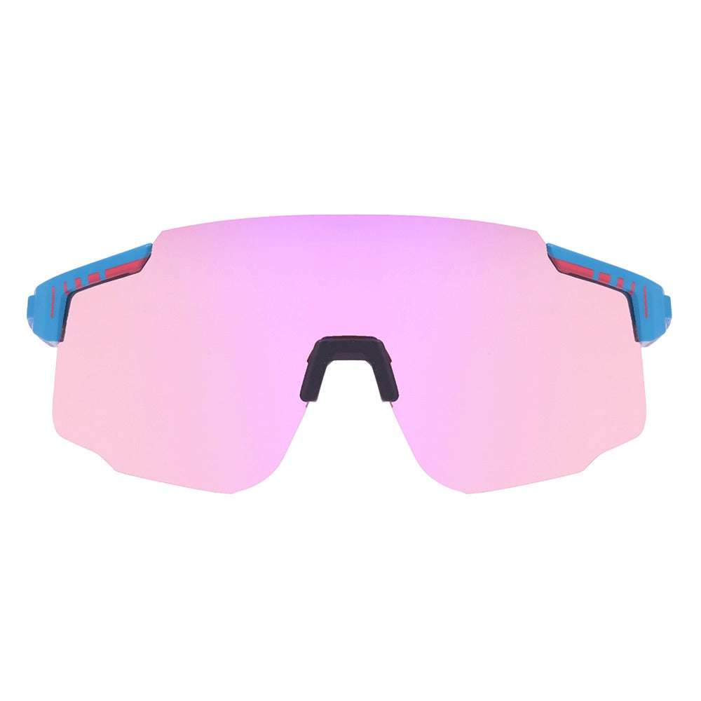 Mormaii Grand Tour Azul e Preto Fosco/ Rosa Espelhado - Lente 15,5 cm - Sol