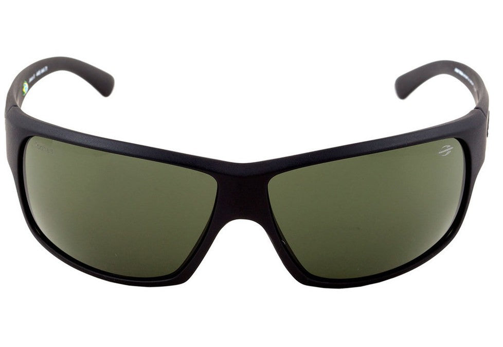 Mormaii Joaca II Preto Fosco / Verde G-15 - Lente 7,1 cm - Sol