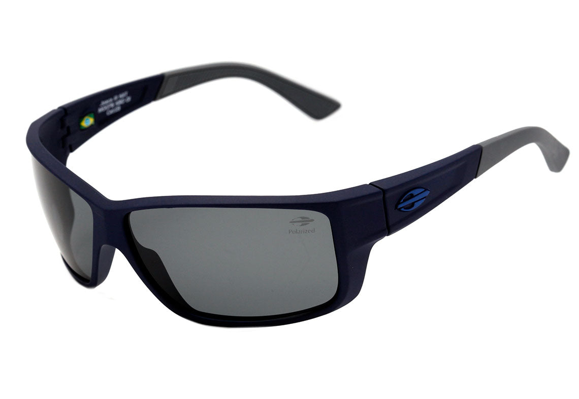 Mormaii Joaca III NXT Infantil Azul e Cinza Fosco / Preto Polarizado Unico - Lente 5,9 cm - Sol