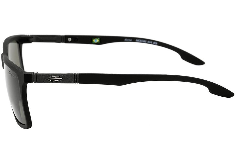 Mormaii Kona Preto Fosco/ Verde G15 Polarizado - Sol