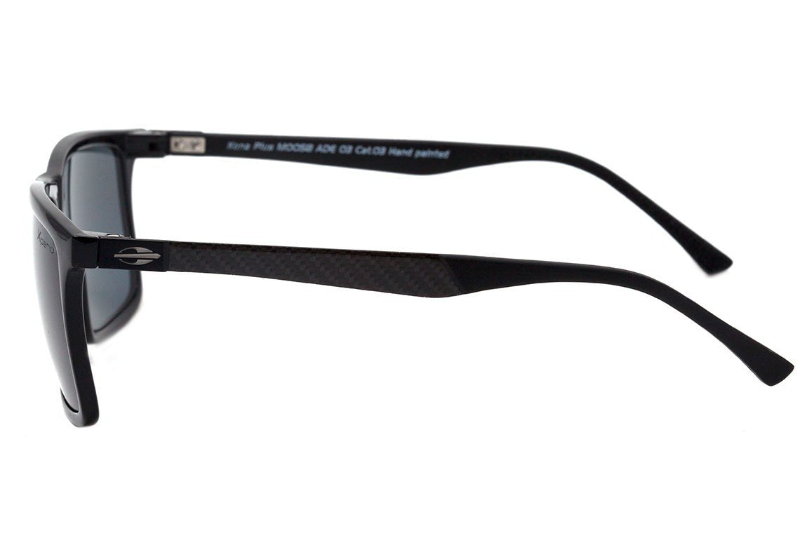 Óculos de Sol Mormaii Kona Plus Preto Brilho E Fosco/ Preto Polarizado