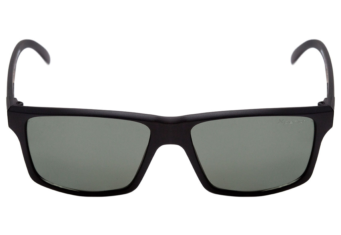 Óculos de Sol Mormaii Lagos Preto Fosco / Verde G15 Polarizado Unico - Lente 5,2 cm