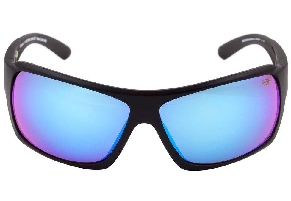 Óculos de Sol Mormaii Malibu II Preto Fosco/ Azul Espelhado