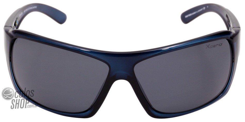 Óculos de Sol Mormaii Malibu Xperio Polarizado Azul Translúcido/ Preto Polarizado
