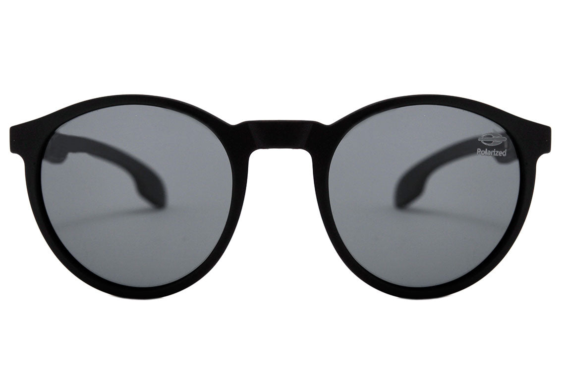 Mormaii Maui NXT Infantil Preto Fosco / Cinza Polarizado Unico - Lente 4,5 cm - Sol