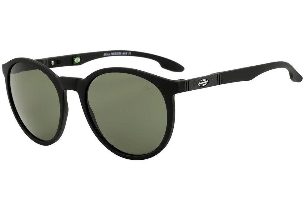 Mormaii Maui Preto Fosco / Verde G15 - Lente 5,3 cm - Sol