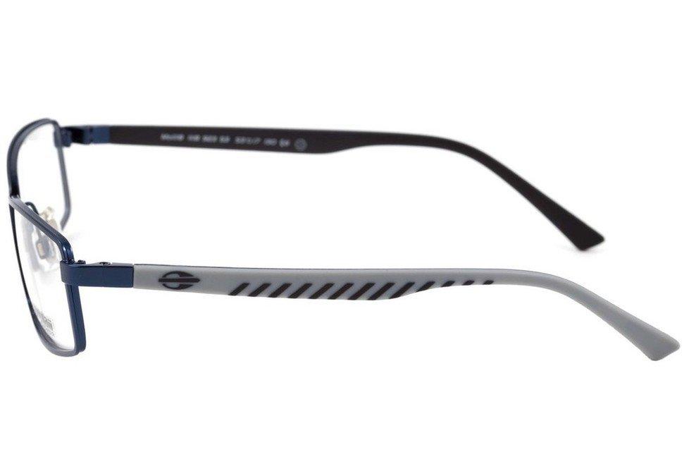 Óculos de Grau Mormaii Mo 1118 Azul Cinza E Preto - Lente 5,3 Cm