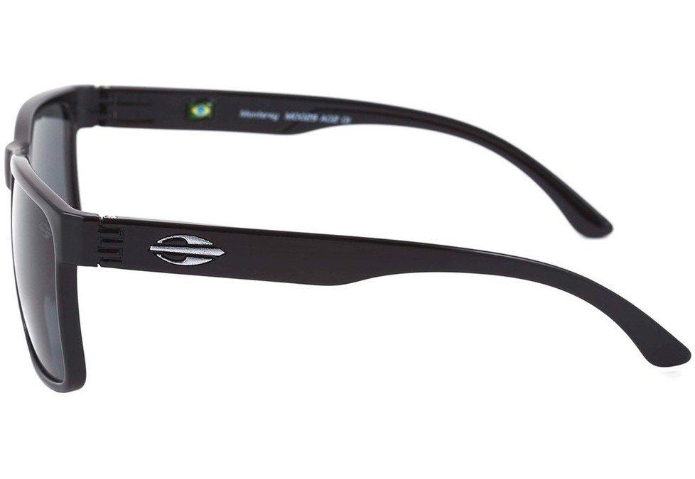 Mormaii Monterey Preto Brilho / Preto - Lente 5,6 cm