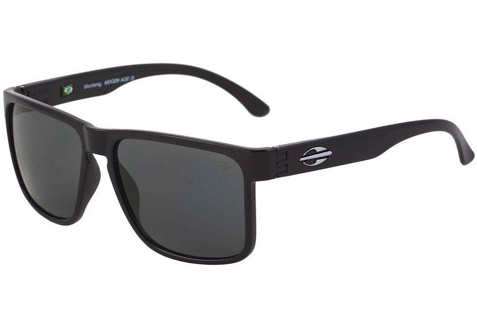 Mormaii Monterey Preto Brilho / Preto - Lente 5,6 cm