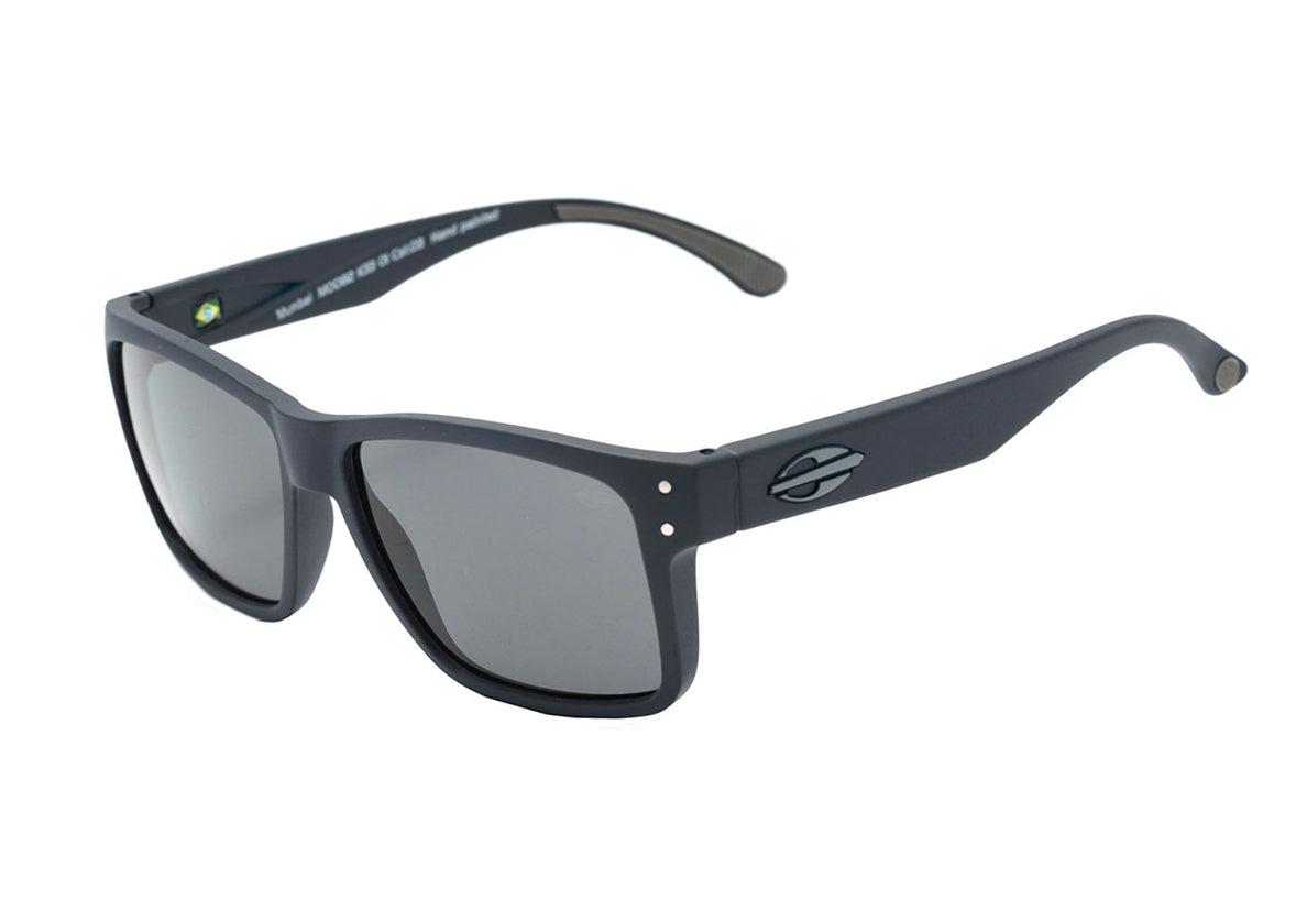 Mormaii Mumbai Azul Fosco / Cinza Polariazado Unico - Lente 5,5 cm