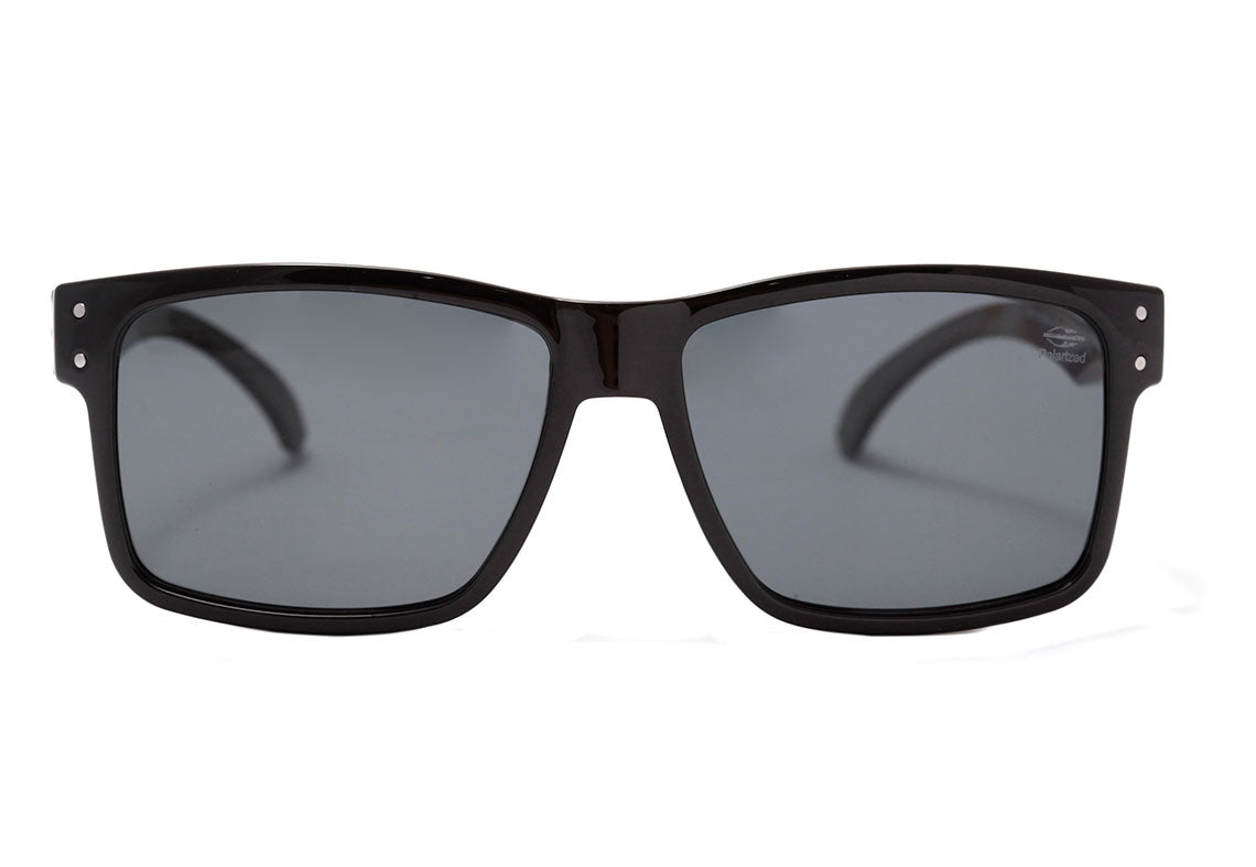 Mormaii Mumbai Preto Brilho / Cinza Polarizado Unico - Lente 5,5 cm - Sol