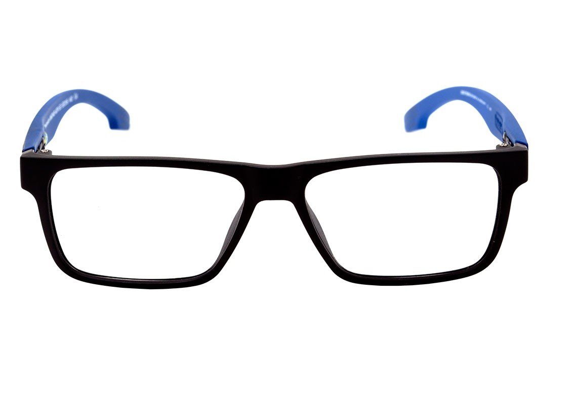 Mormaii Oceanside Preto e Azul Fosco - Lente 5,3 cm - Grau
