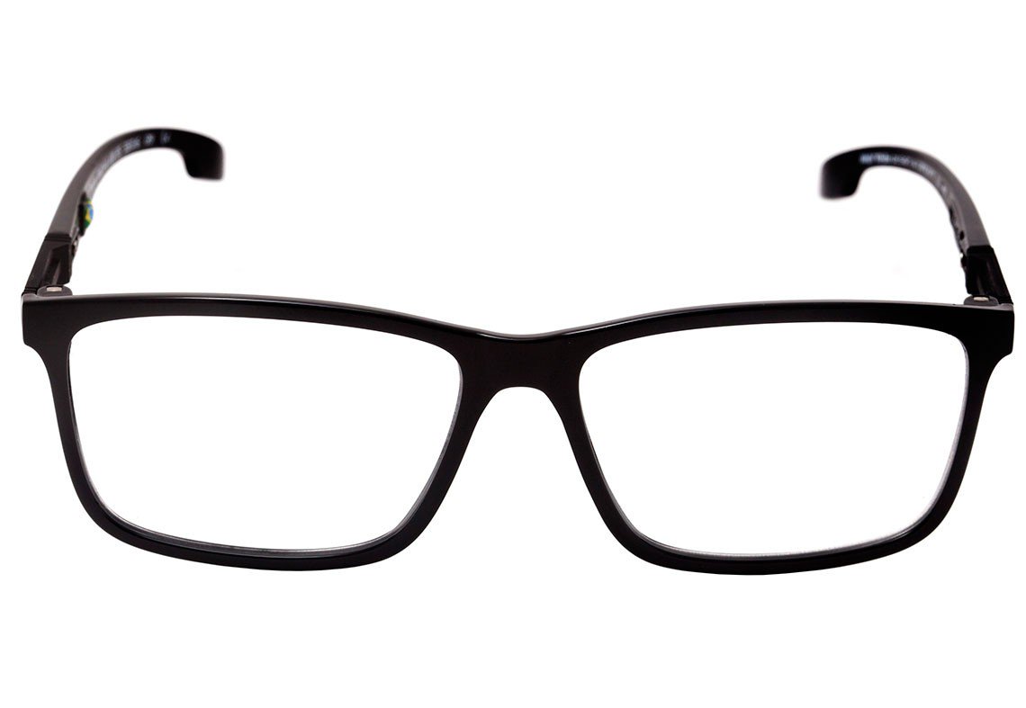 Óculos de Grau Mormaii Prana Preto Brilho - Lente 5,5 cm