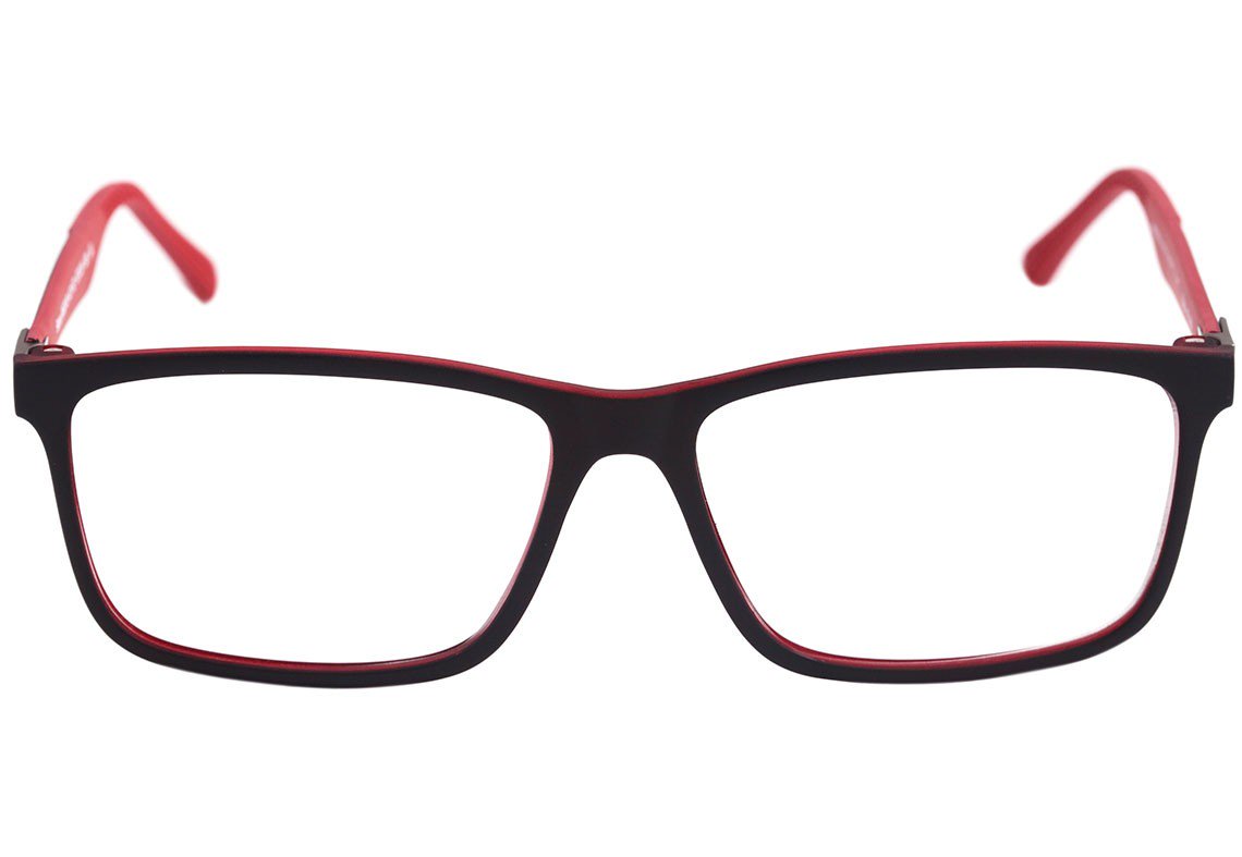 Mormaii Sama Preto e Vermelho Fosco - Lente 5,2 cm - Grau