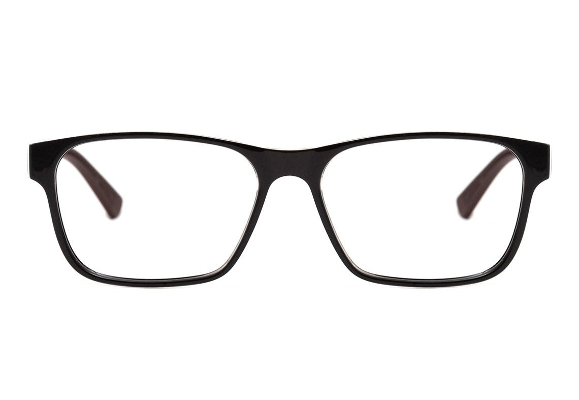 Mormaii Seul Preto Brilho e Marrom Fosco - Lente 5,4 cm - Grau