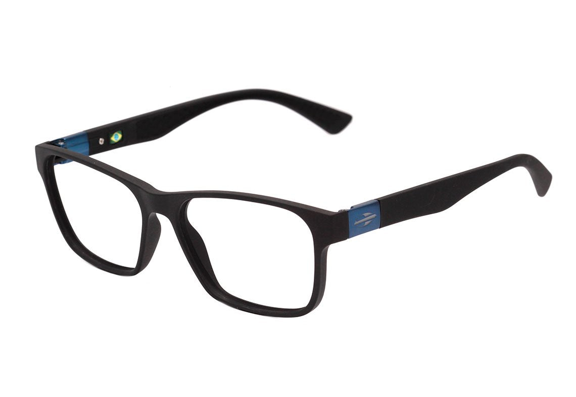 Mormaii Seul Preto e Azul Fosco - Lente 5,4 cm - Grau