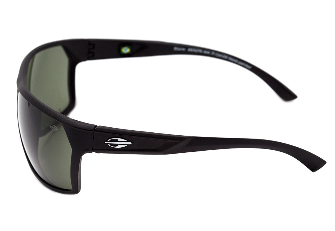 Mormaii Storm Preto Fosco / Verde G15 Unico - Lente 6,0 cm  - Sol