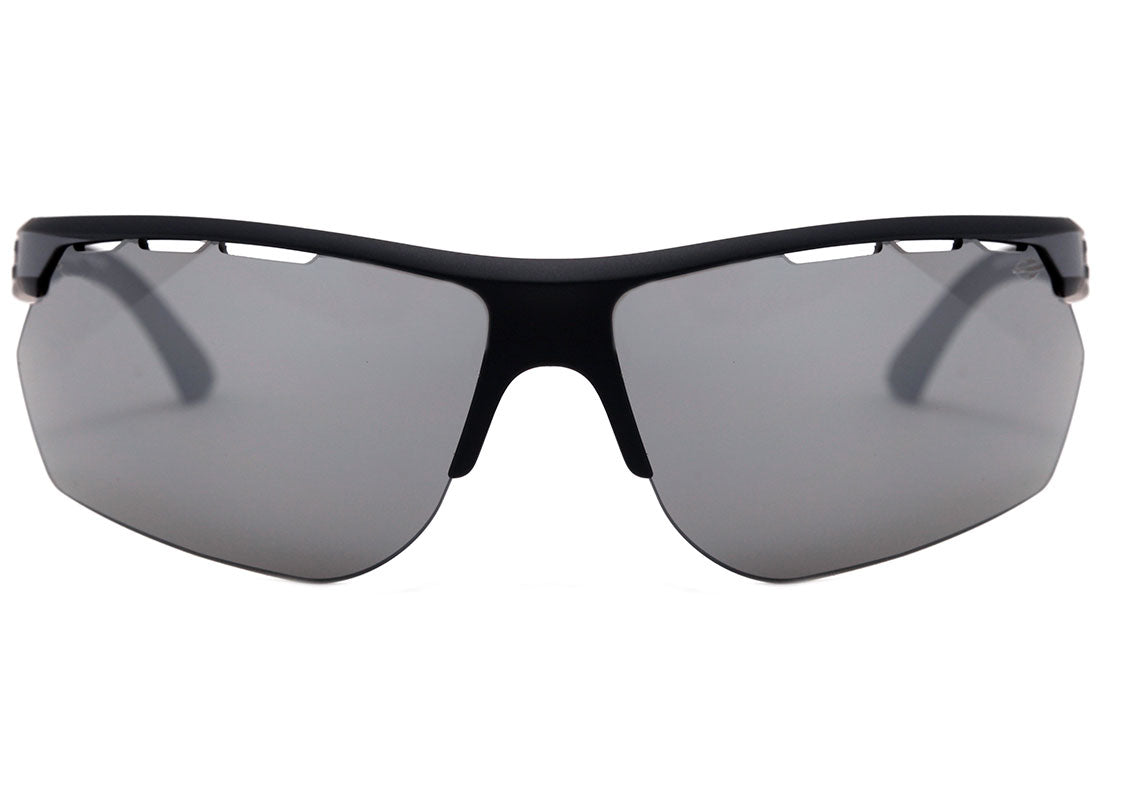 Óculos de Sol Mormaii Thunder Cinza Fosco / Cinza Espelhado Unico - Lente 6,2 cm