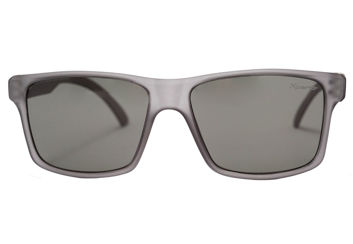 Mormaii Lagos Cinza Translúcido Fosco / Verde G15 Polarizado Unico - Lente 5,5 cm - Sol