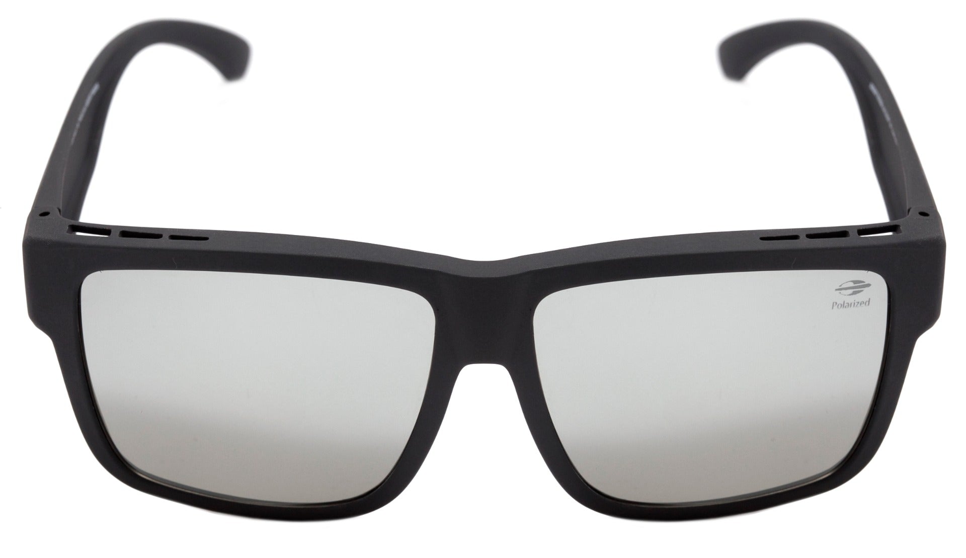 Óculos de Sol Mormaii Overlap De Sobreposição Cinza Fosco / Prata Espelhado Polarizado Unico - Lente 5,2 cm