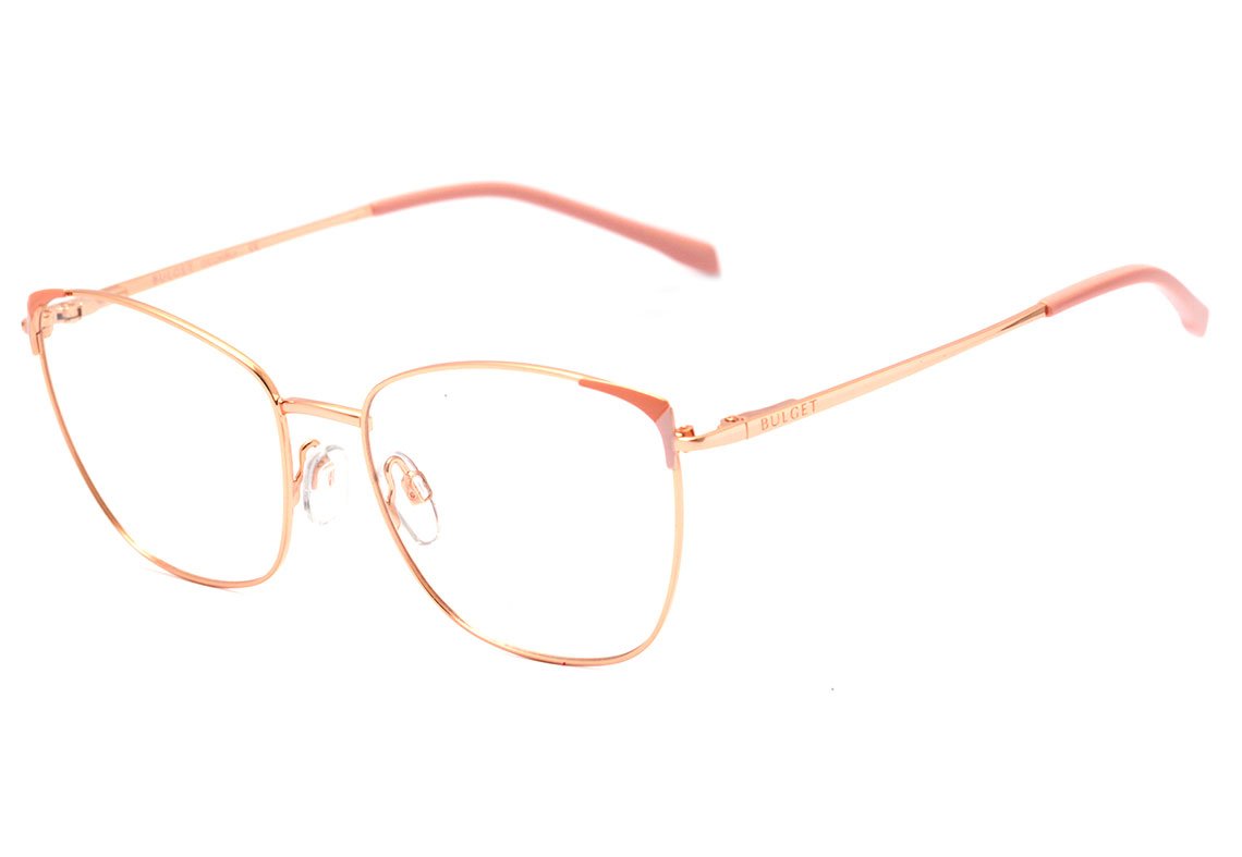Bulget BG 1632 04C VERMELHO E DOURADO BRILHO Lente 5,2 cm - Grau