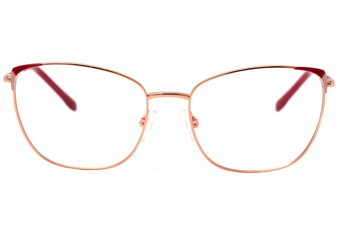 Bulget BG 1632 04C VERMELHO E DOURADO BRILHO Lente 5,2 cm - Grau