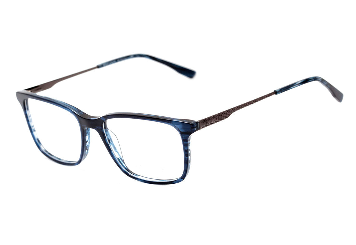 Bulget BG 6321M E01 Azul Mesclado Brilho - Lente 5,5 cm - Grau