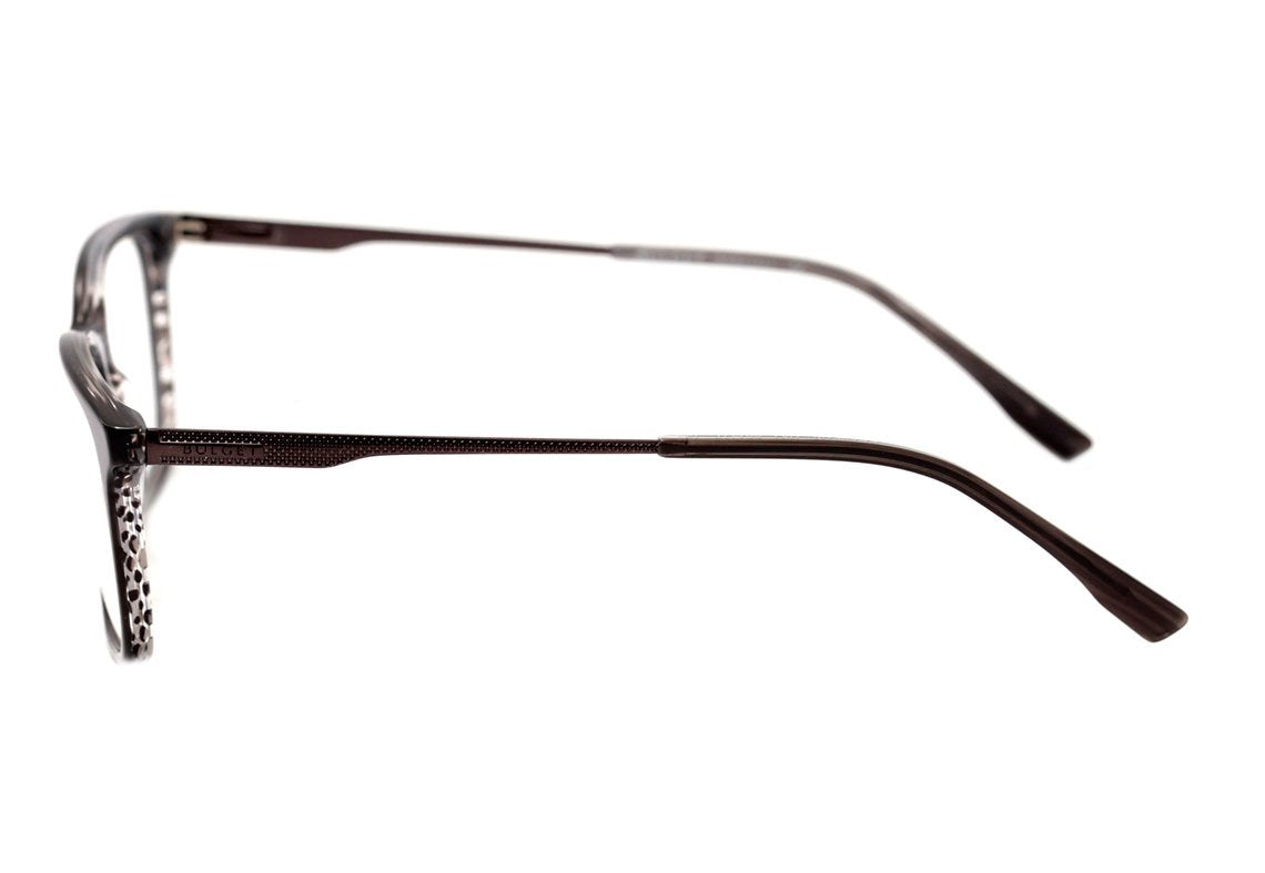 Bulget BG 6321 M H01 Preto Mesclado Brilho - Lente 5,5 cm - Grau