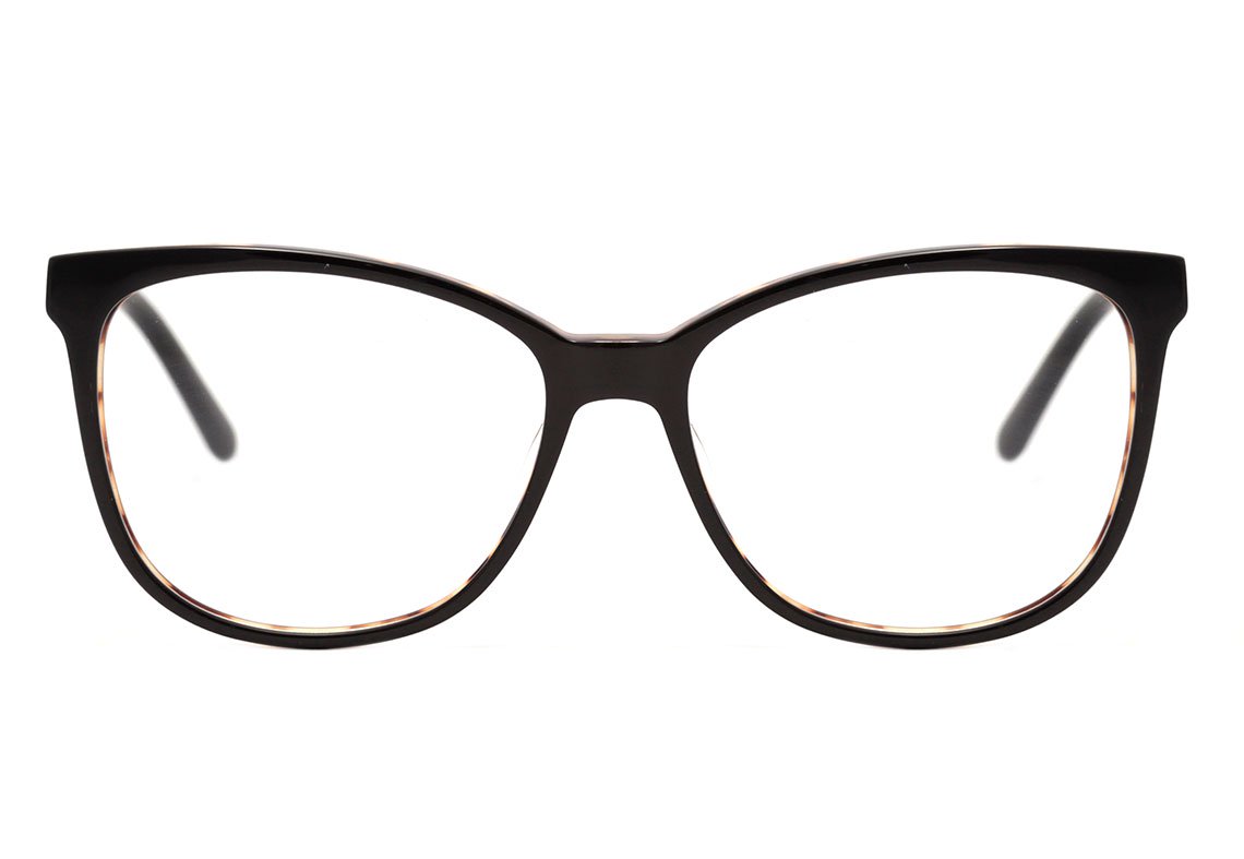 Bulget BG 6376 H02 Preto E Marrom Mesclado Brilho Lente 5,4 Cm - Grau