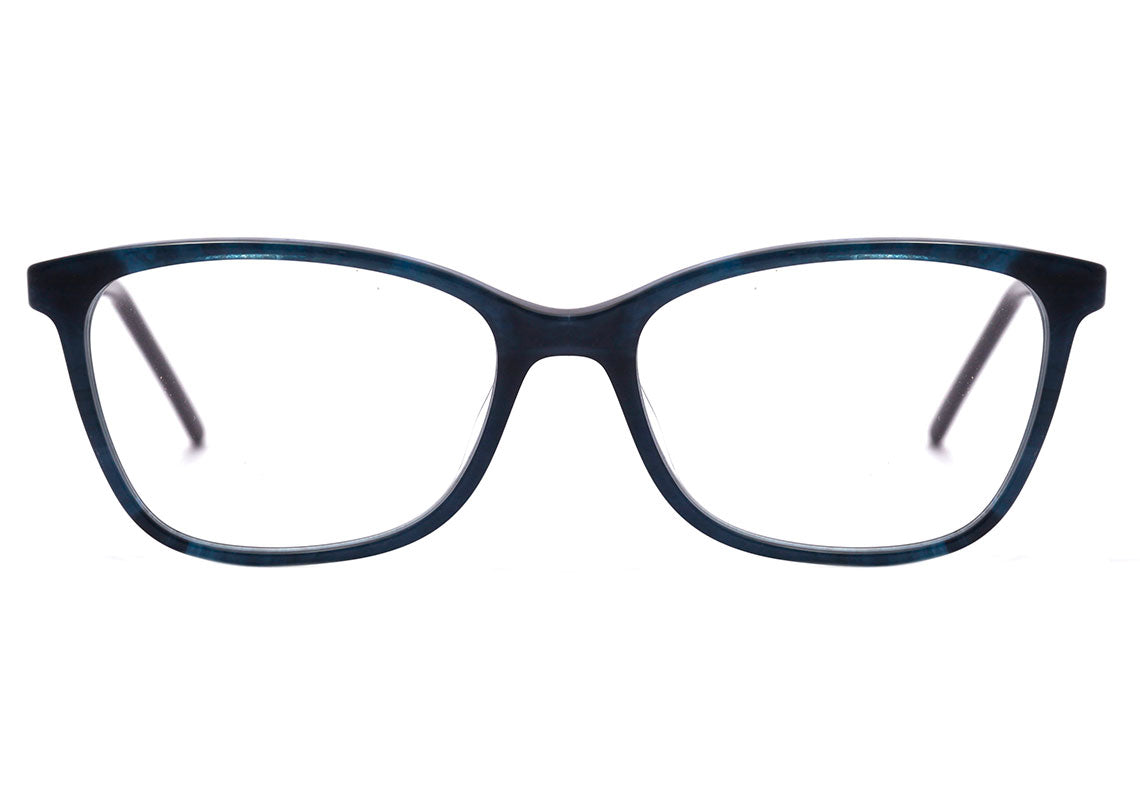 Óculos de Grau Colcci C6085 Azul Mesclado Brilho - Lente 5,3 cm