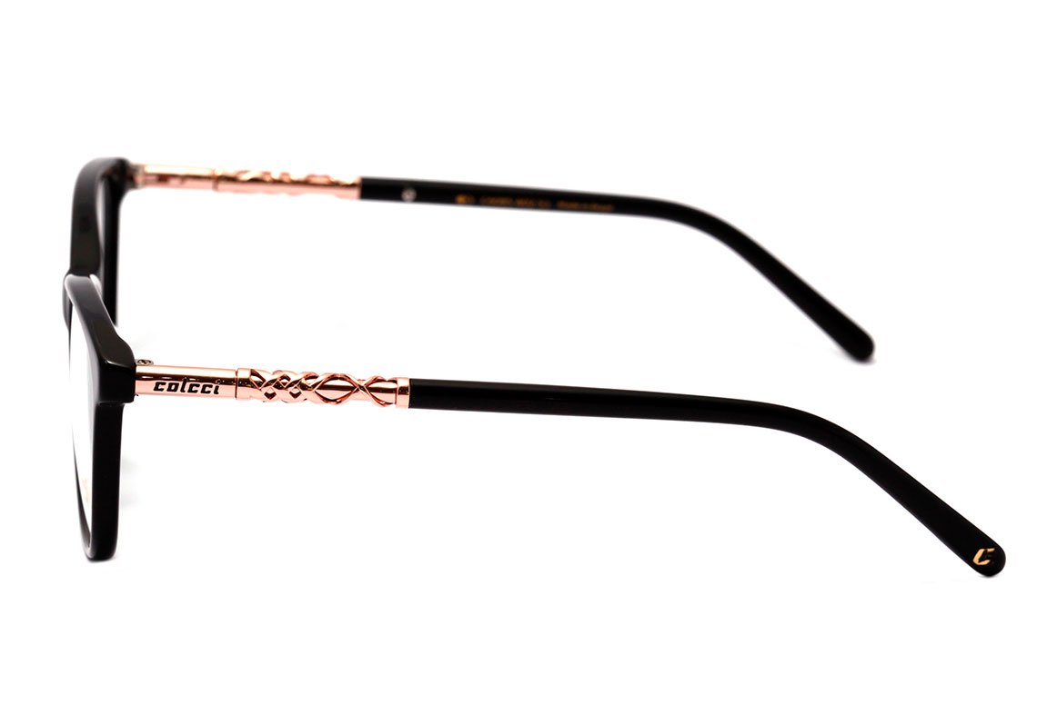 Óculos de Grau Colcci C6085 PRETO BRILHO 53 mm