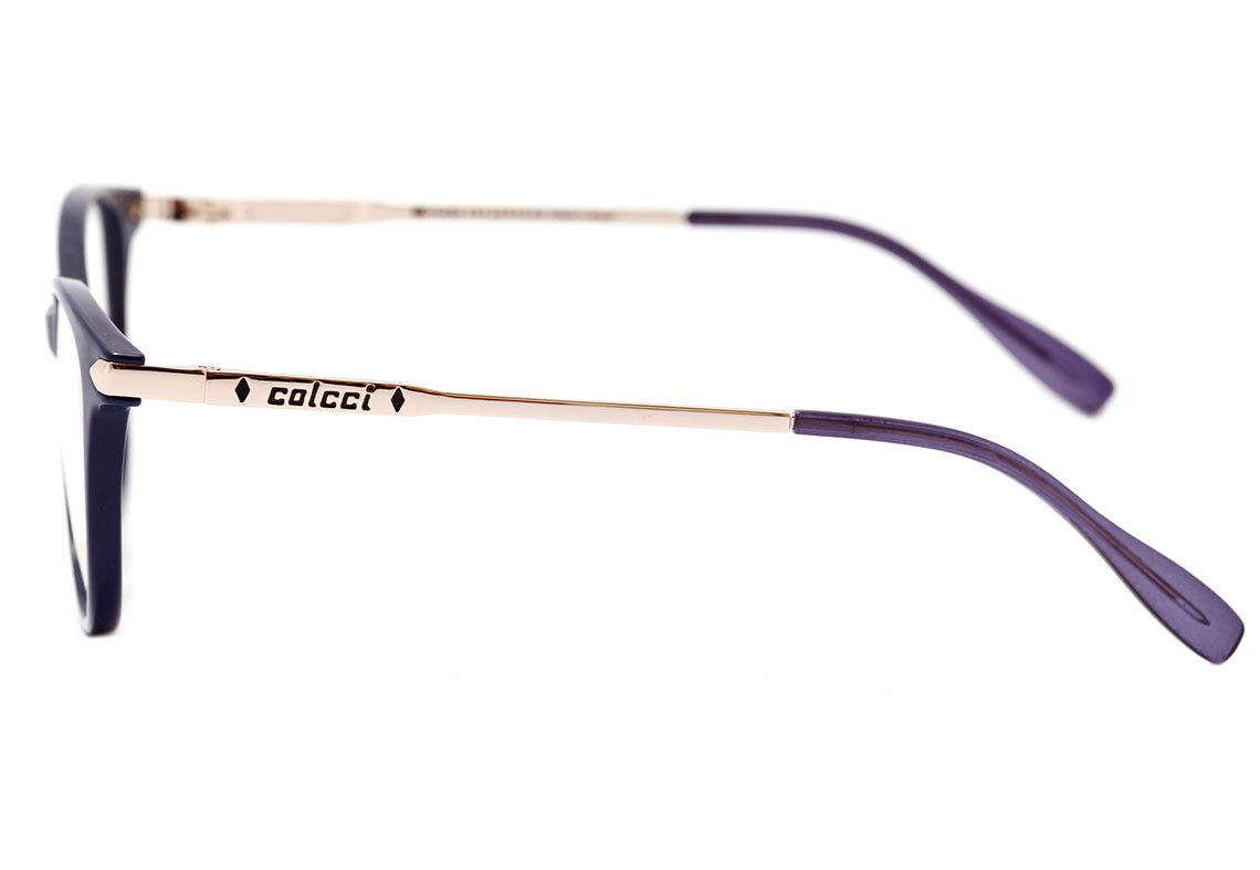 Óculos de Grau Colcci Sofia Azul Brilho - 53 mm
