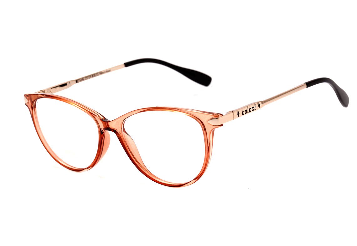 Colcci Sofia Nude Translúcido Brilho - 53 mm - Grau