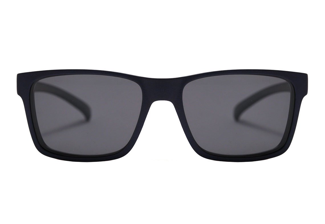 Óculos de Grau Hb 93161 Switch Clip On MATTE NAVY/ SILVER 53 mm