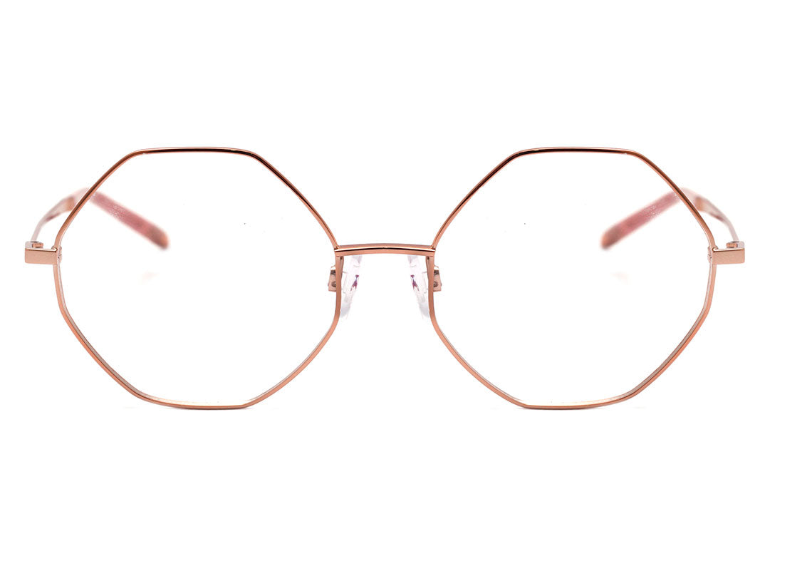 Hickmann HI 1063 S 01A Dourado e Rosê brilho 52 mm