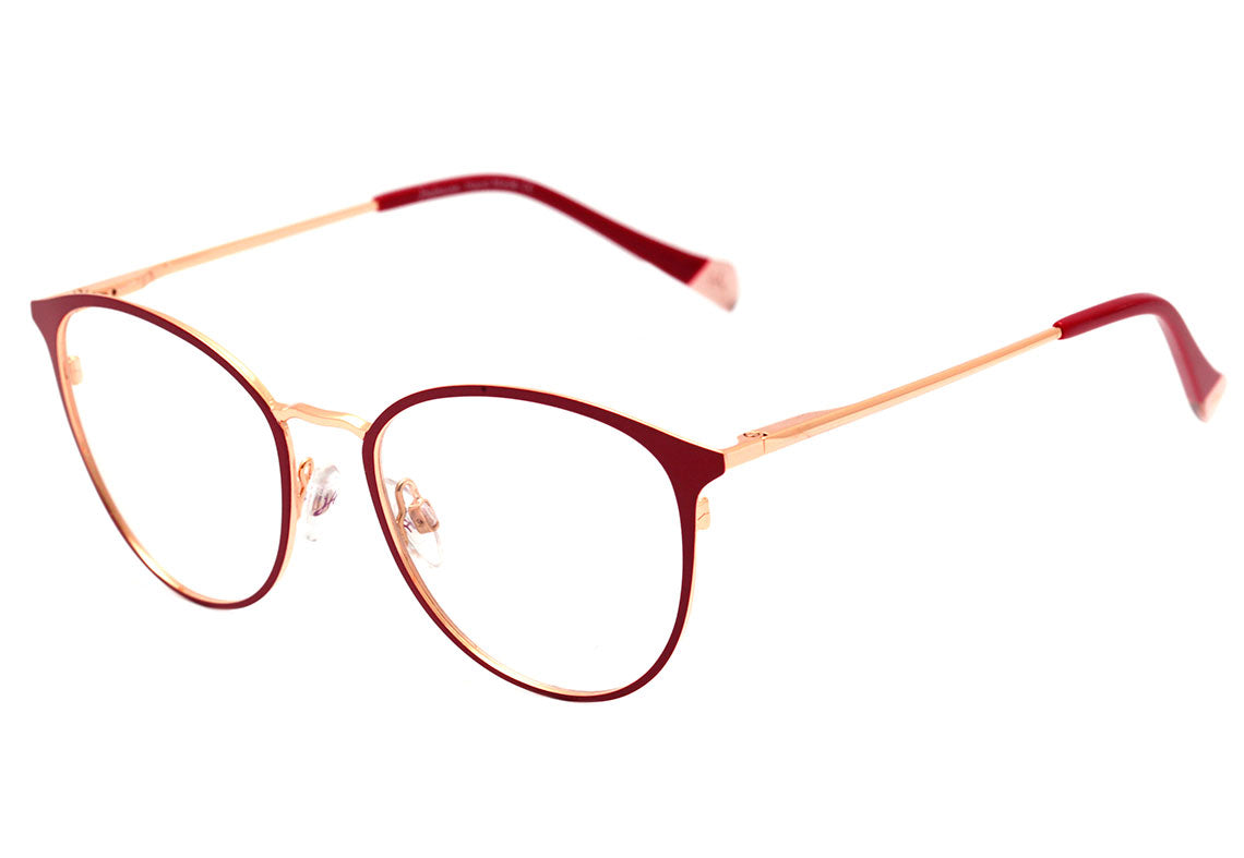 Hickmann HI 1081 07A VERMELHO E DOURADO BRILHO 51 mm