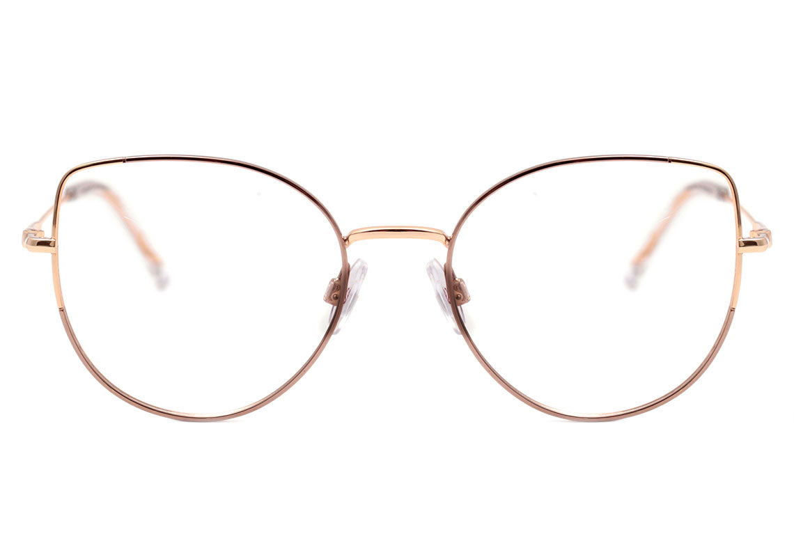 Hickmann HI 1108 01C Dourado e Marrom Brilho - Lente 5,2 cm